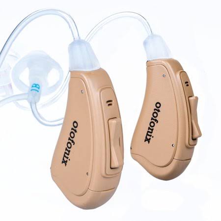 Otofonix Apex Digital Hearing Amplifier Both Ears Beige