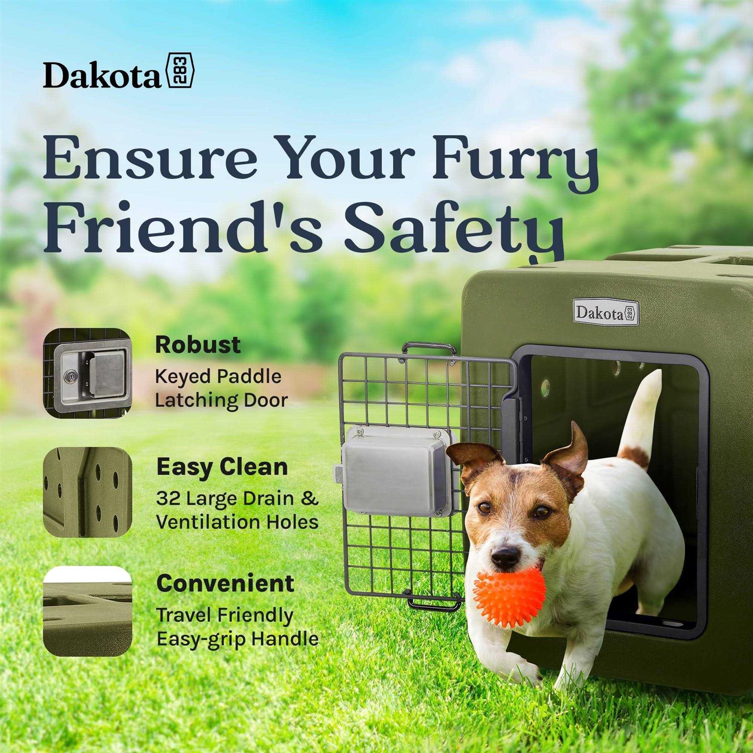 Dakota 283 G3 Framed Door Kennel - Pet Supplies online store