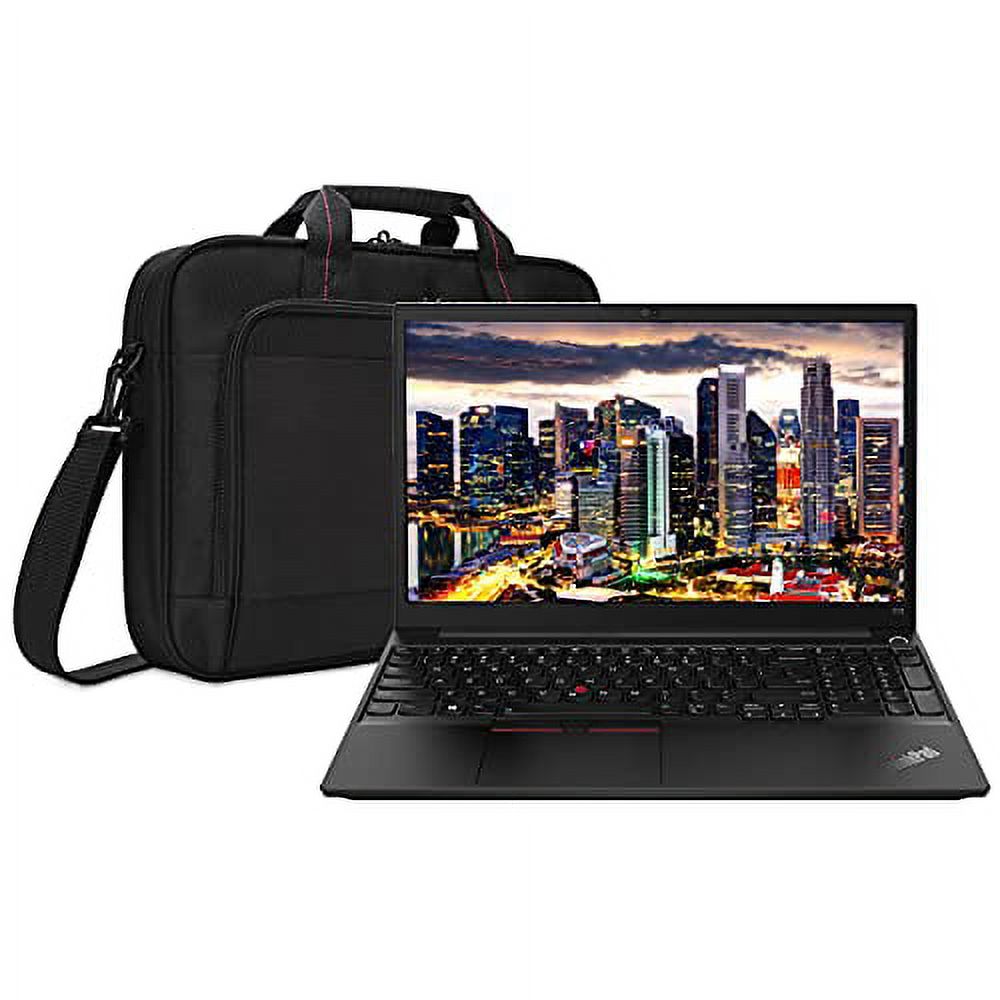 Lenovo ThinkPad E15 Gen 2-are 20TD003JUS 15 inch Notebook PC Bundle with i3-1115G4 3 GHz CPU, 8GB DDR4, 256GB SSD, UHD Graphics, Webcam, Stereo Speakers, Microphone, Windows 10 Pro, and Laptop Bag