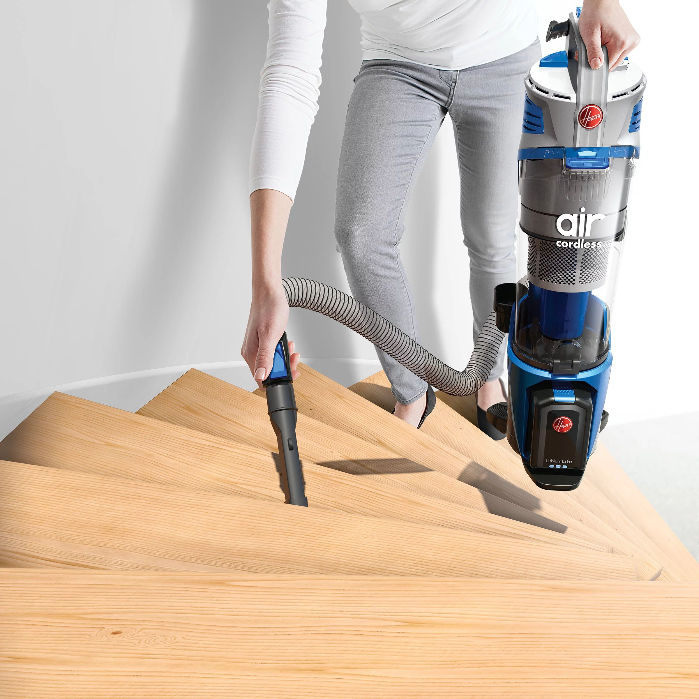 Hoover Bagless Air Cordless Lift Upright Vacuum, BH51120PC