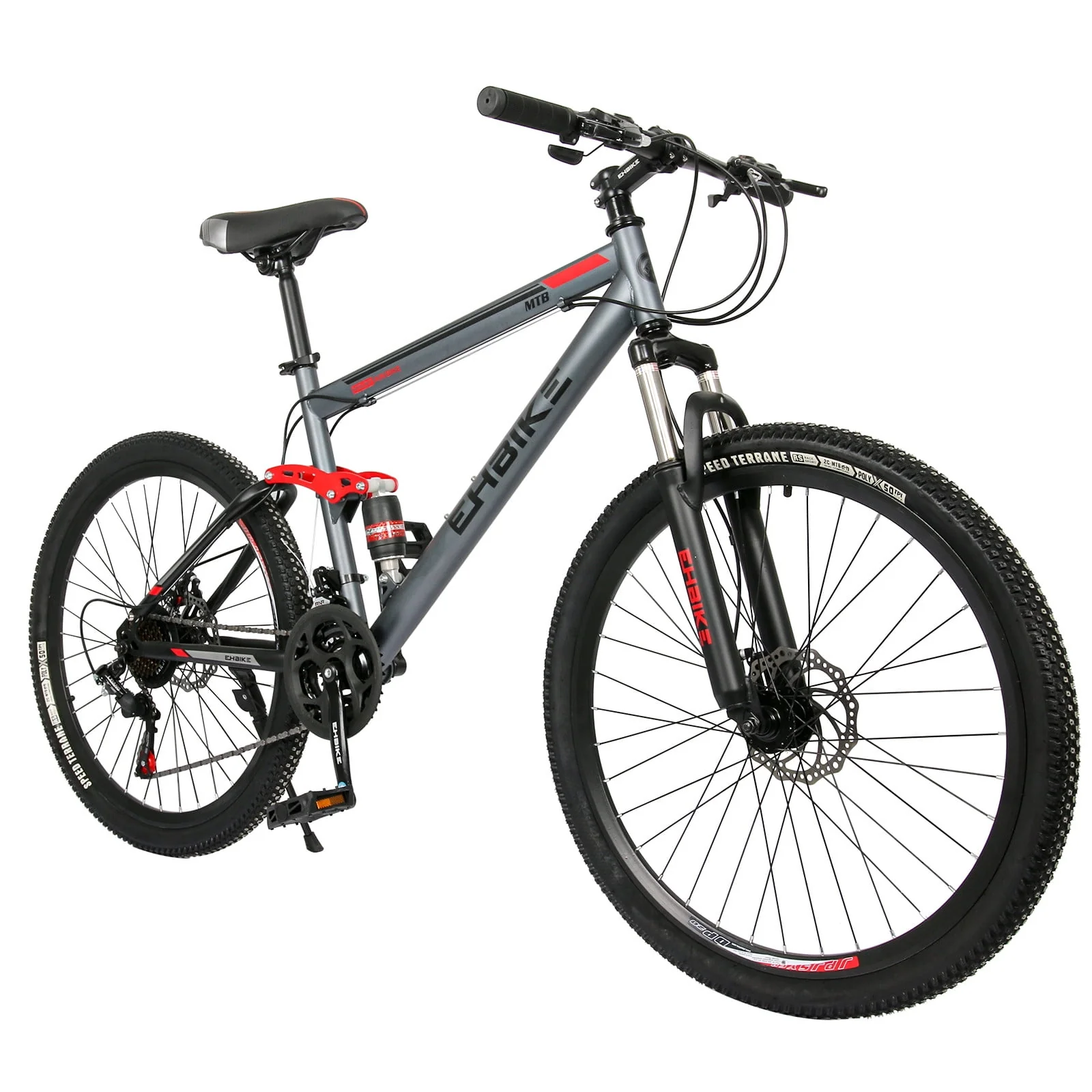 Guzom Adult Mountain Bikes- Mountain Bike, 26 inch 21 Speed Road Bike for Adults Men and Womenk