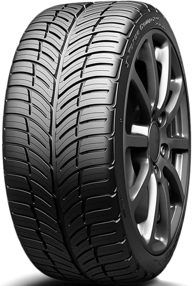 BFGoodrich G-Force Comp-2 A/S Plus All-Season Radial Car Tire for Ultra-High Performance, 245/40ZR18/XL 97Y