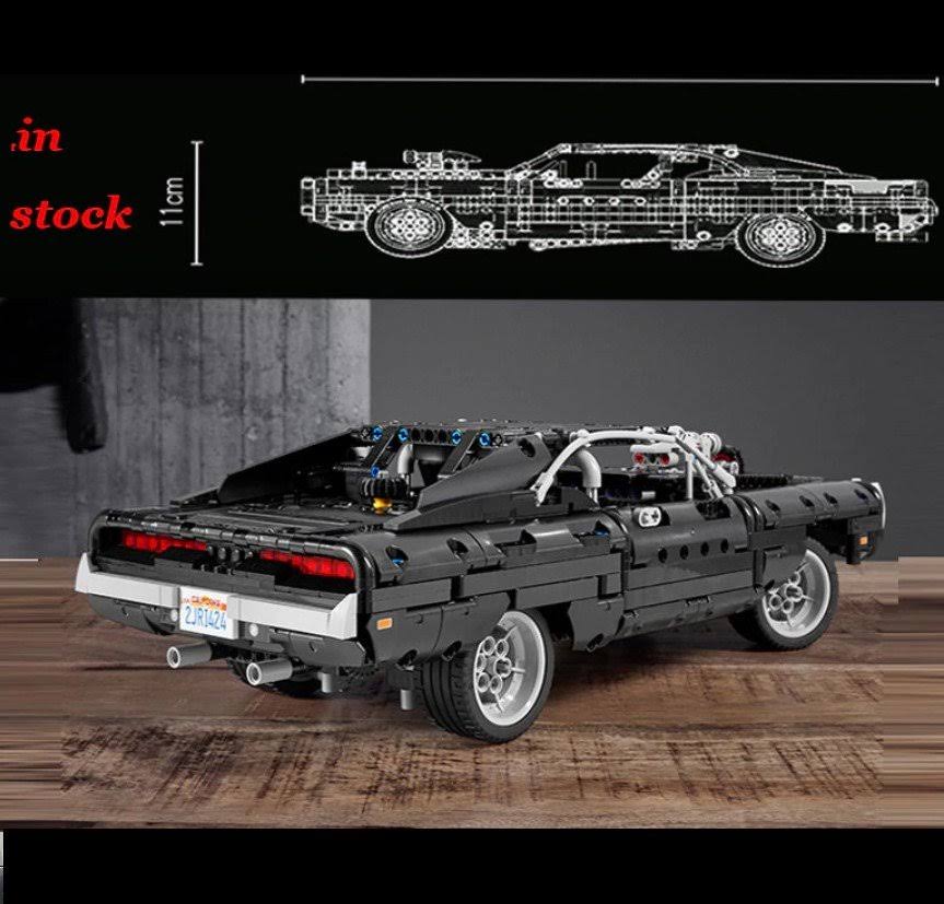 LEGO Technic Fast u0026 Furious Doms Dodge Charger 42111 Race Car Building Set