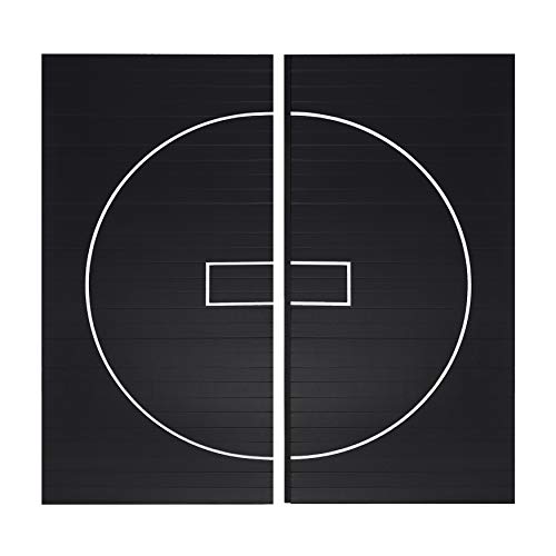 Gold Medal Sports 10' x 10' Wrestling Mat, Jiu Jitsu BJJ Mats, Wrestling Mats, Martial Arts Thick Mats for Home, Judo Tatami Wrestling Mat, Flexi Roll