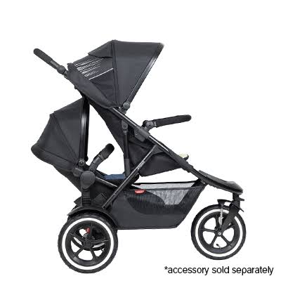 Phil u0026 Teds Sport Stroller - Black