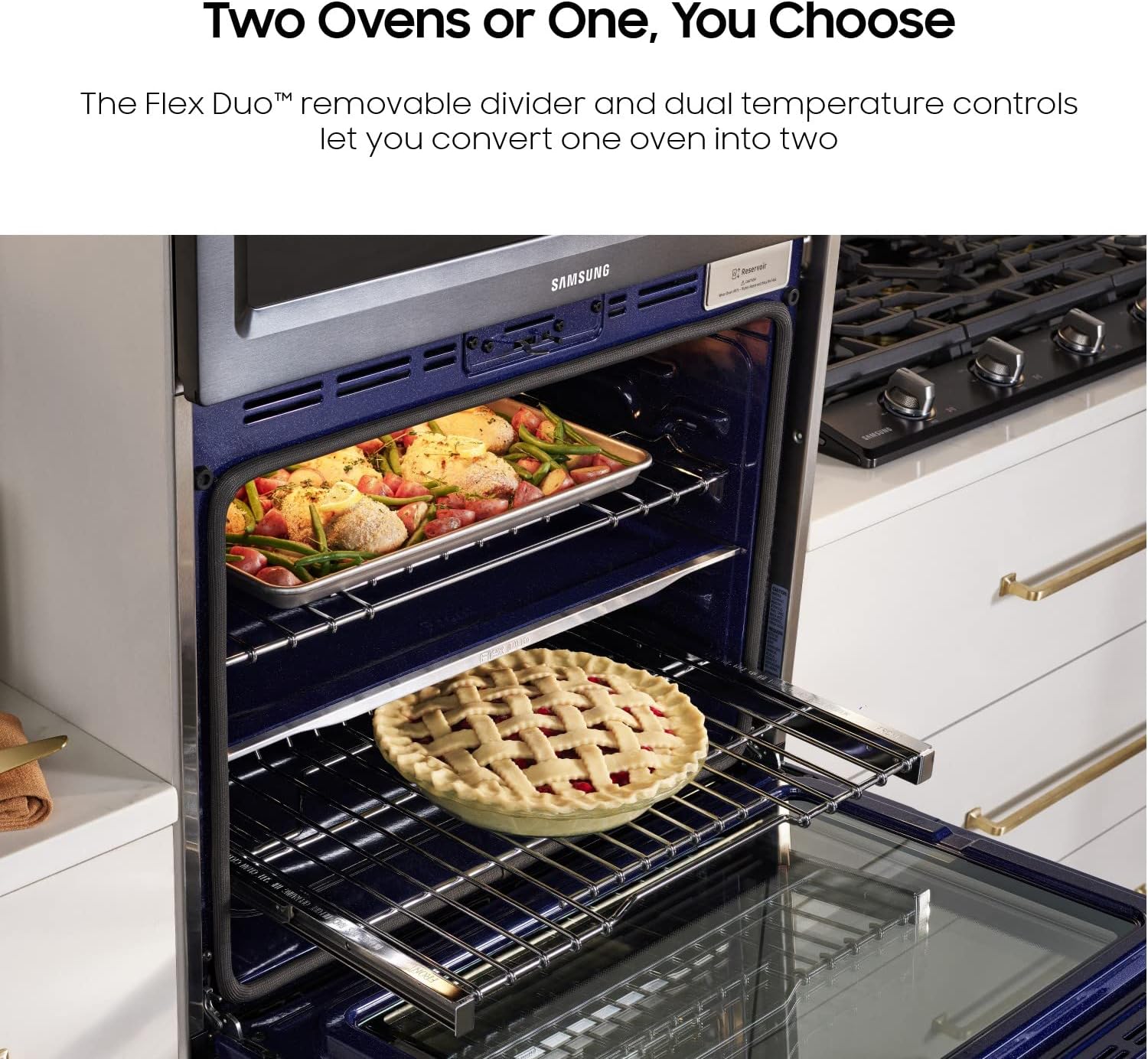 Samsung NQ70M7770DS 7.0 Cu. Ft. Stainless Combination Electric Wall Oven