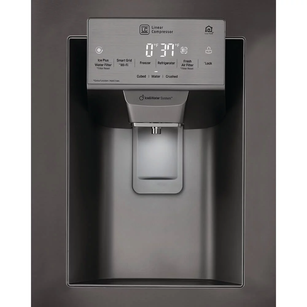36 Inch 4-Door French Door Refrigerator with 27.8 cu. ft. Capacity