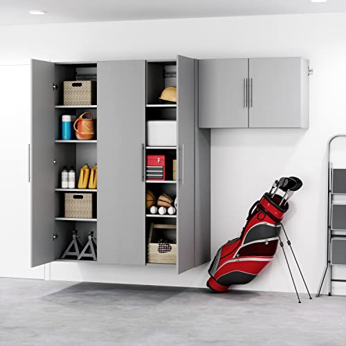 Prepac HangUps Upper Storage Cabinet - Elegant and Spacious Wall Cabinets to Maximize Your Storage, 36" Size, Classic White Finish