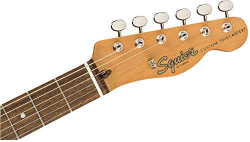Squier Classic Vibe 70s Thinline Telecaster Electric Guitar, with 2-Year Warranty, Natural, Maple Fingerboard