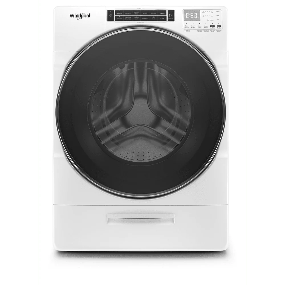 Whirlpool Wfw8620h 27 Wide 5 Cu Ft. Electric Front Loading Washer - White