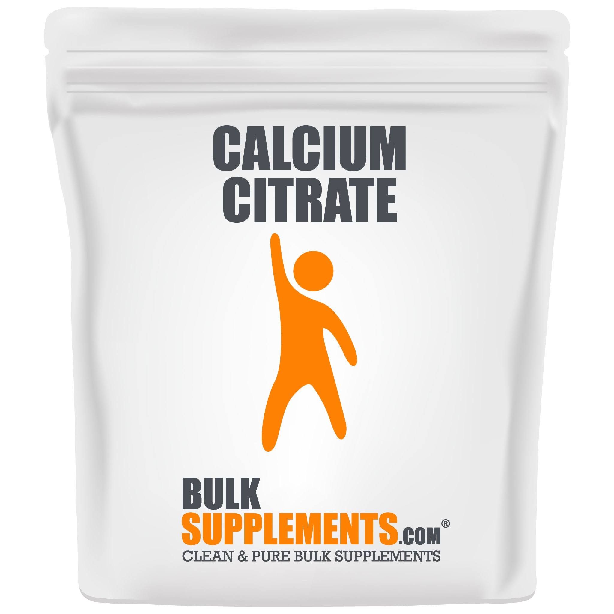 Bulksupplements Pure Calcium Citrate Powder (5 Kilograms)