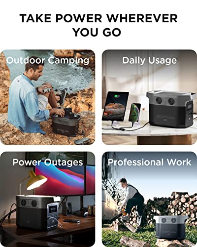 EF ECOFLOW Portable Power Station DELTA Mini Bundle