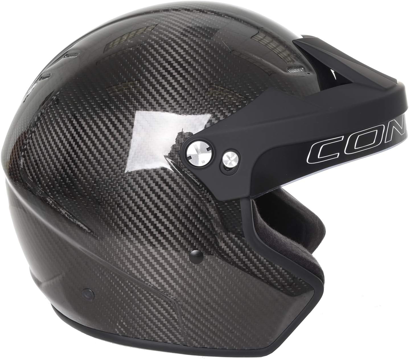 Conquer Carbon Fiber Snell SA2020 Approved Open Face Racing Helmet