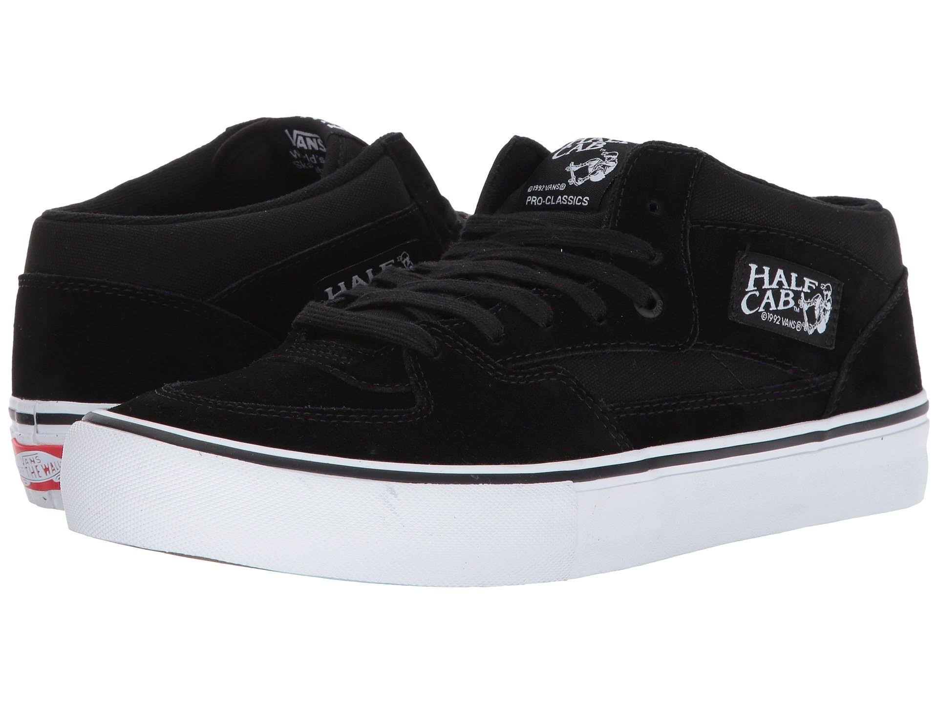 Vans Half Cab Pro (Black/Black/White)