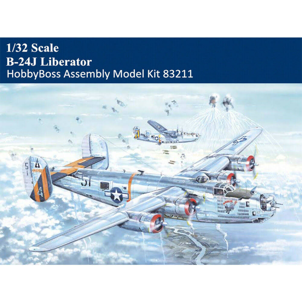 Hobbyboss 1/32 Consolidated B-24J Liberator Plastic Model Kit 83211