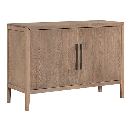 Accent Cabinets Storage Cabinet Sideboard Wooden Cabinet with 2 Metal Handles and 2 Doors for Hallway, Entryway, Living Room Primary Furniture