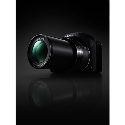 Panasonic LUMIX FZ80D Compact Camera with 20-1200mm Zoom Lens, Point and Shoot Digital Camera with 4K Video/Photo Recording and Power Optical Image Stabilizer - DC-FZ80D