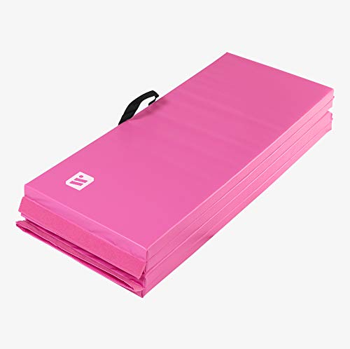 We Sell Mats - 4 ft x 6 ft x 2 - Personal Fitness & Exercise Mat for Home Workout - Lightweight and Folds for Carrying – All Purpose Gym Mat – Thick Mat for Yoga, Pilates, Stretches, Floor Exercises