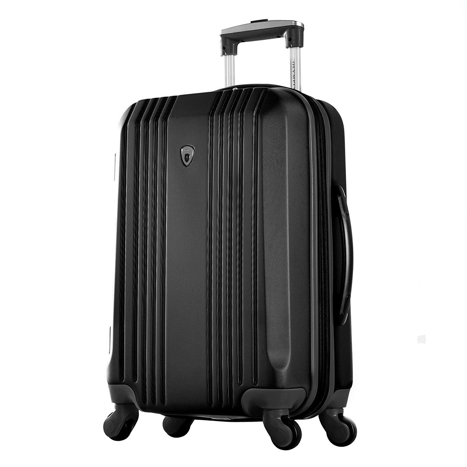 Olympia Apache II Carry-On Hardside Spinner Suitcase - 21x22 - Black