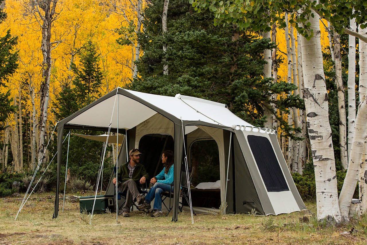 Kodiak Canvas 6-Person Cabin Tent with Deluxe Awning