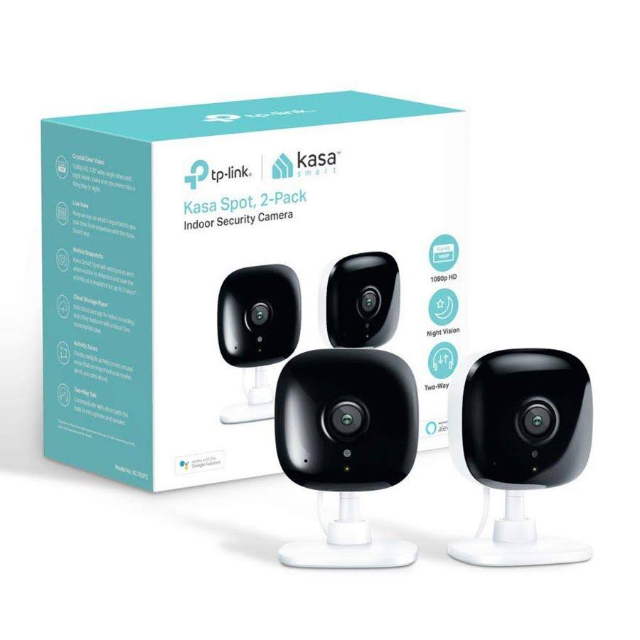 Kasa Spot Indoor Camera 1080p HD Smart WiFi Security Camera 3-Pack