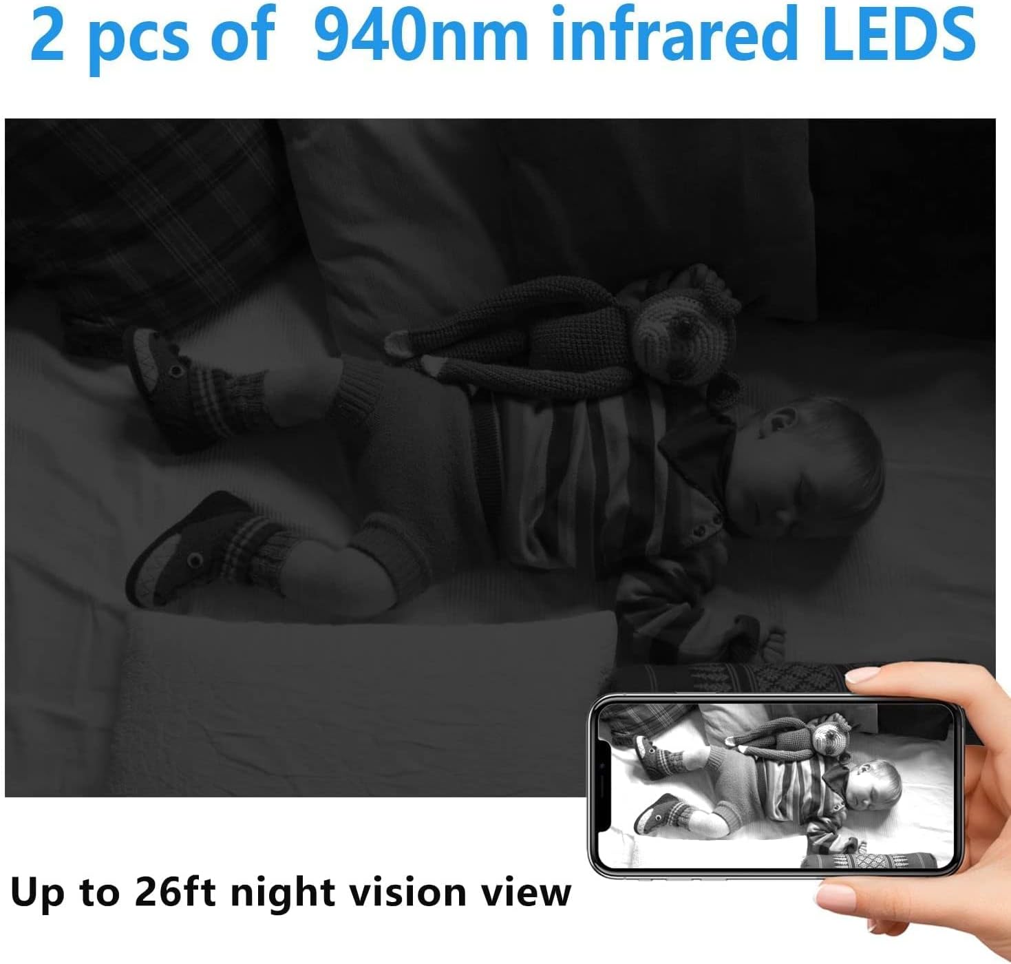 Smallest Spy WiFi Camera, Wireless IP Camera,HD1080P Portable Remote Camera,Nanny Cam,Baby Monitor with Night Vision,AI Human Motion Detection,Cloud Storage,Remote Viewing for Security iOS AndroidAPP