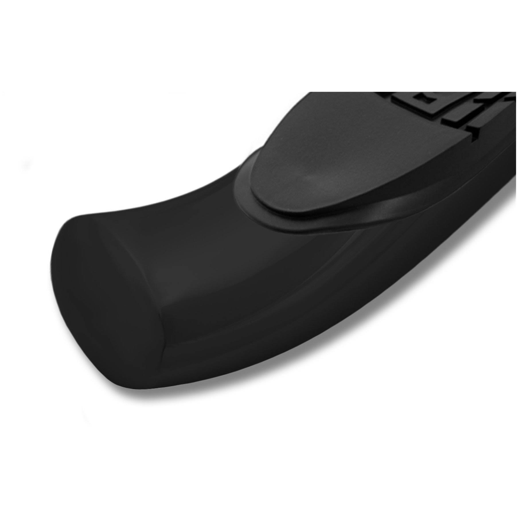 Raptor Series 07-19 Toyota Tundra Double Cab 4 inch OE Style Curved Black Oval Step Bars 1504-0281B