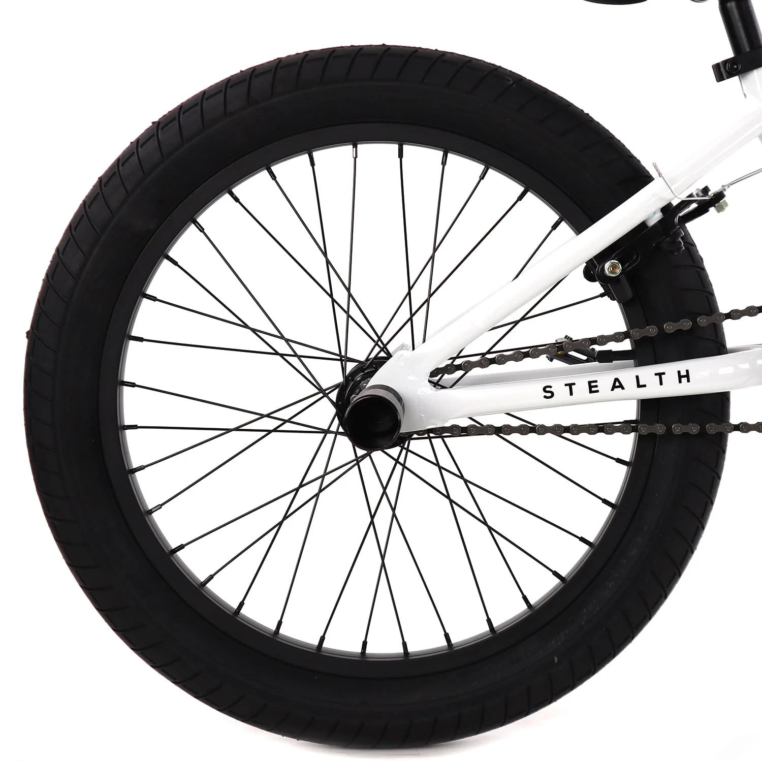 Elite 20” BMX Bicycle The Stealth Freestyle Bike New 2019 (White)