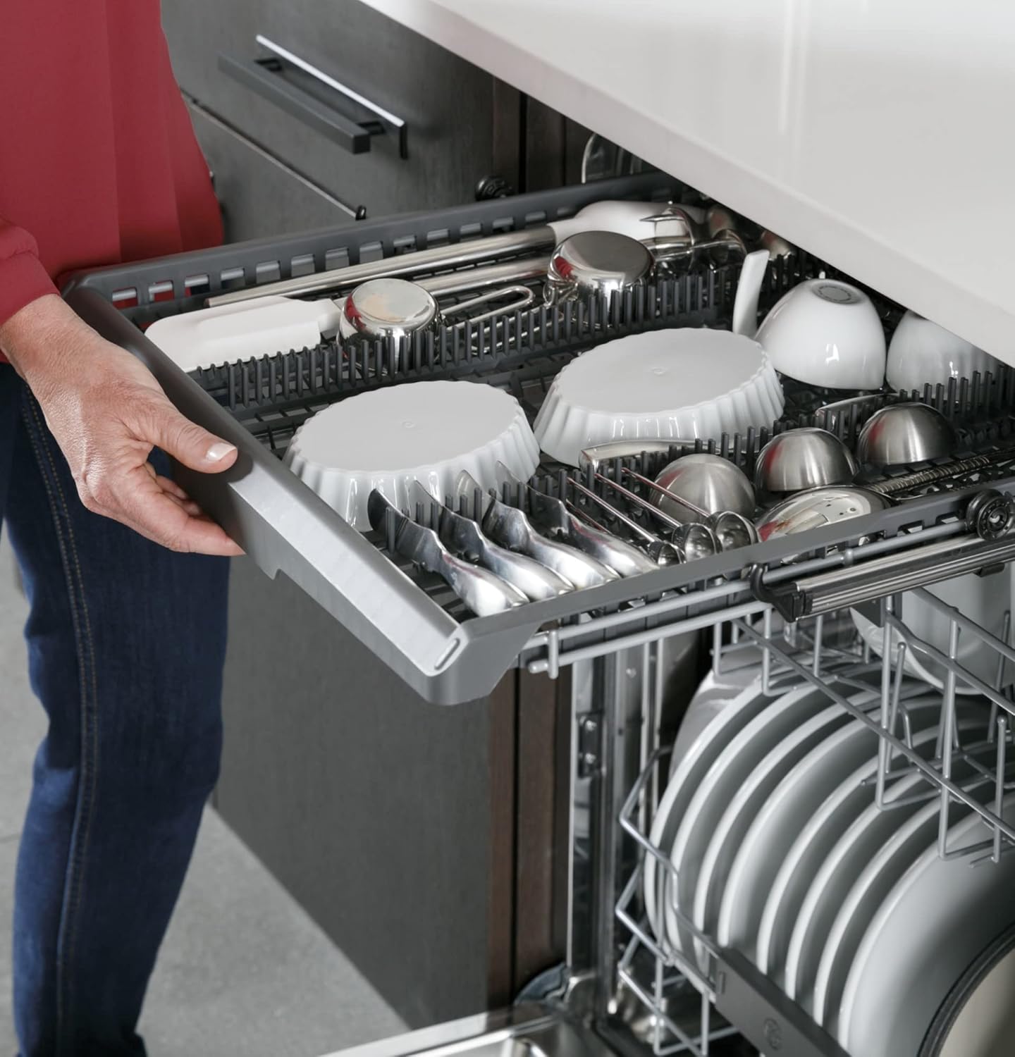 GE Profile 24" Stainless Steel Built-In Dishwasher