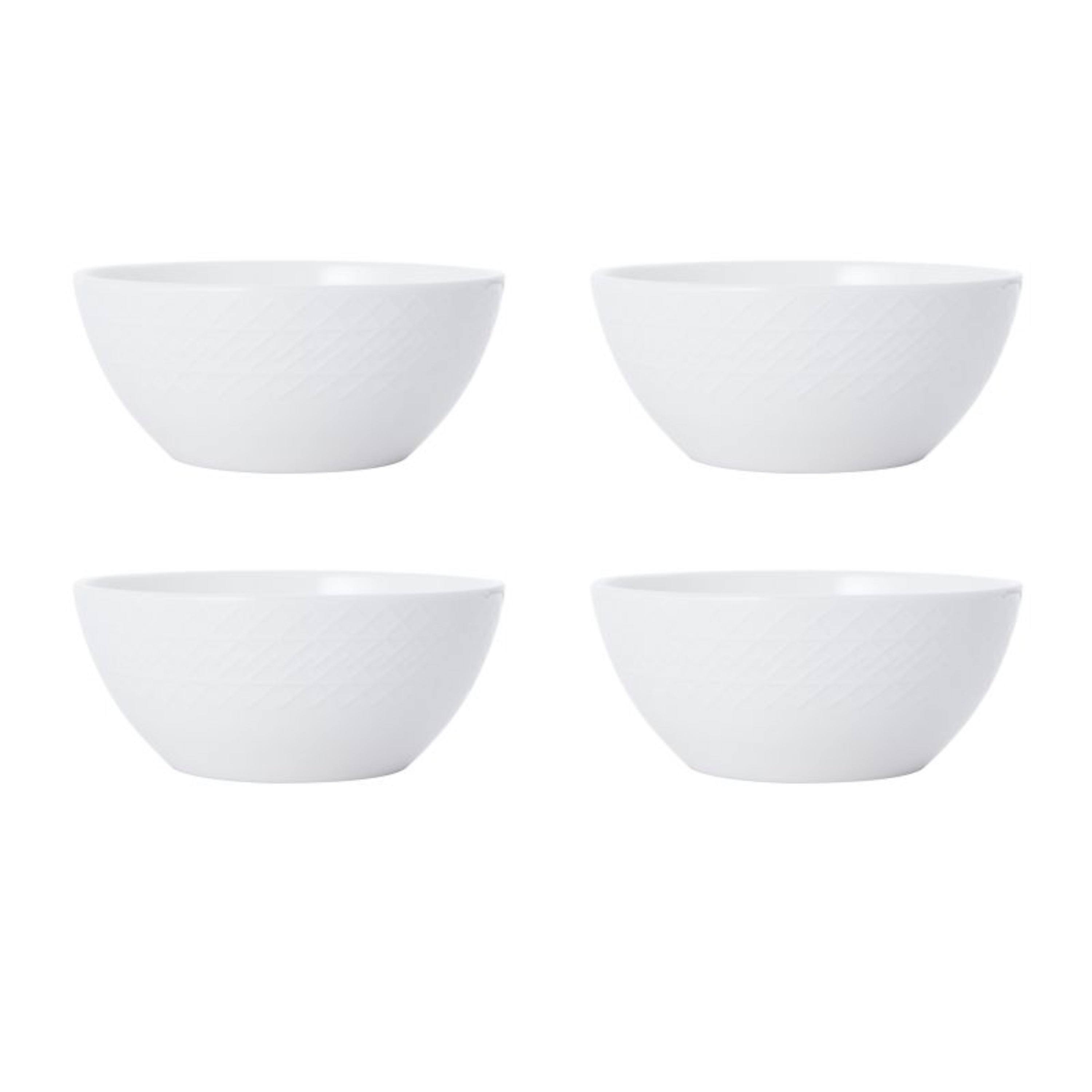 Mikasa Jenna 16 Piece Dinnerware Set, Service for 4 - White