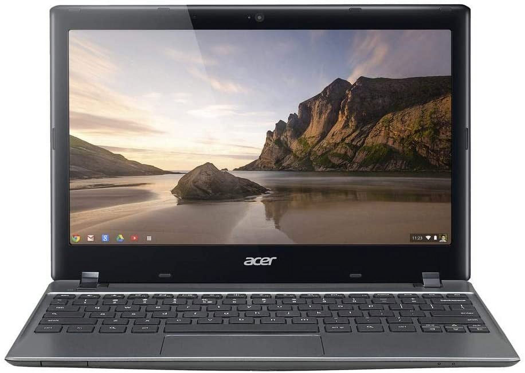 Restored Acer Chromebook 11.6" Laptop, Intel Celeron 2955U, 4GB RAM, 16GB SSD, Chrome OS, Gray, C720-2013 (Refurbished)