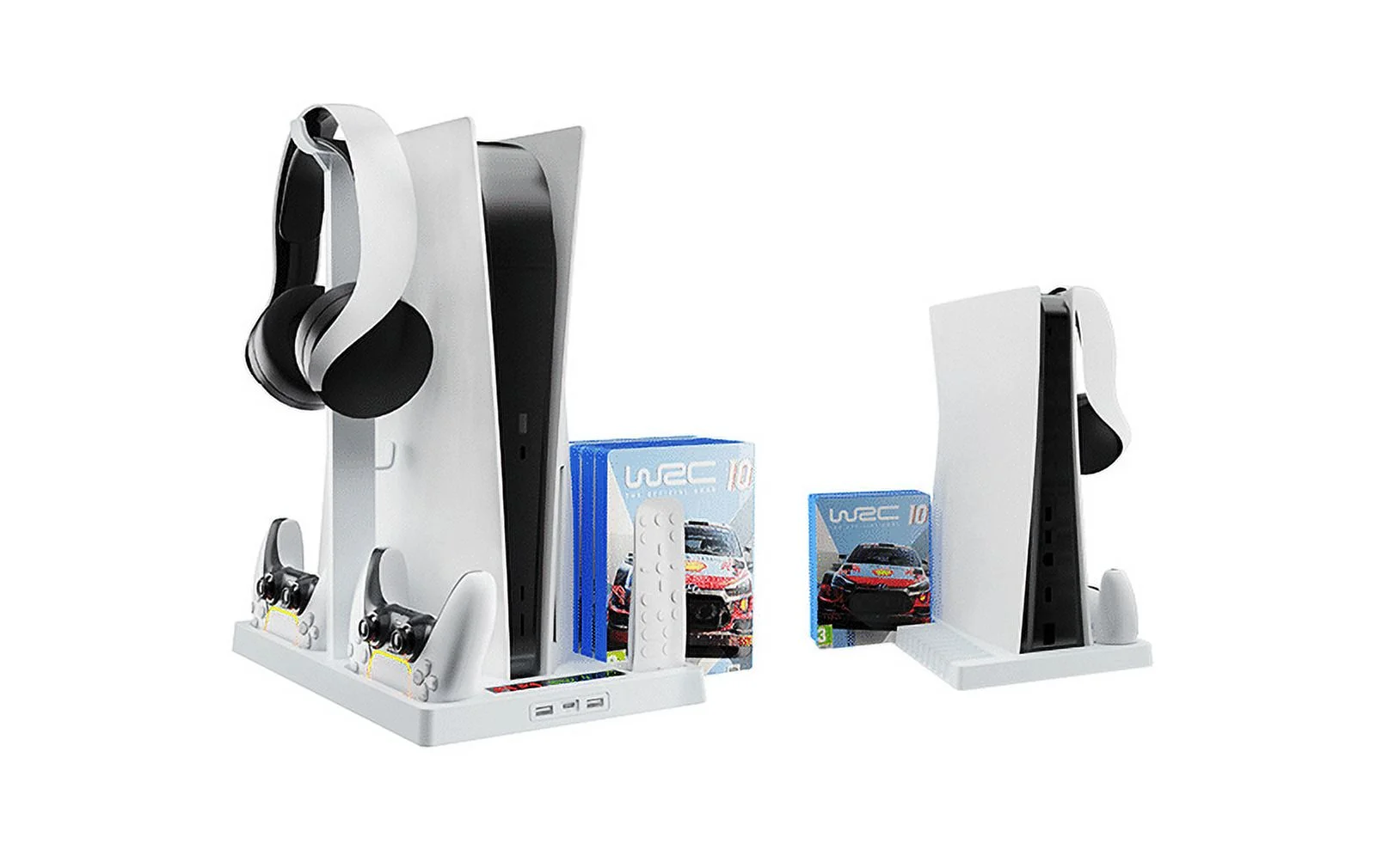PlayStation_PS5 Video Game Console (Disc Edition) - Horizon Forbidden West Bundle - 825GB PCIe Gen 4 NVNe SSD Gaming Console, Cefesfy Stand and Cooling Station