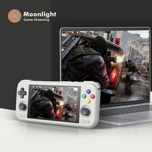 Retroid Pocket 4/4Pro Retro Game Handheld Console, Android Retro Game Console Multiple Emulators Console Handheld 4.7 Inch Display 5000mAh Battery Classic Games Console (RP4 Pro, 16Bit, D1100)