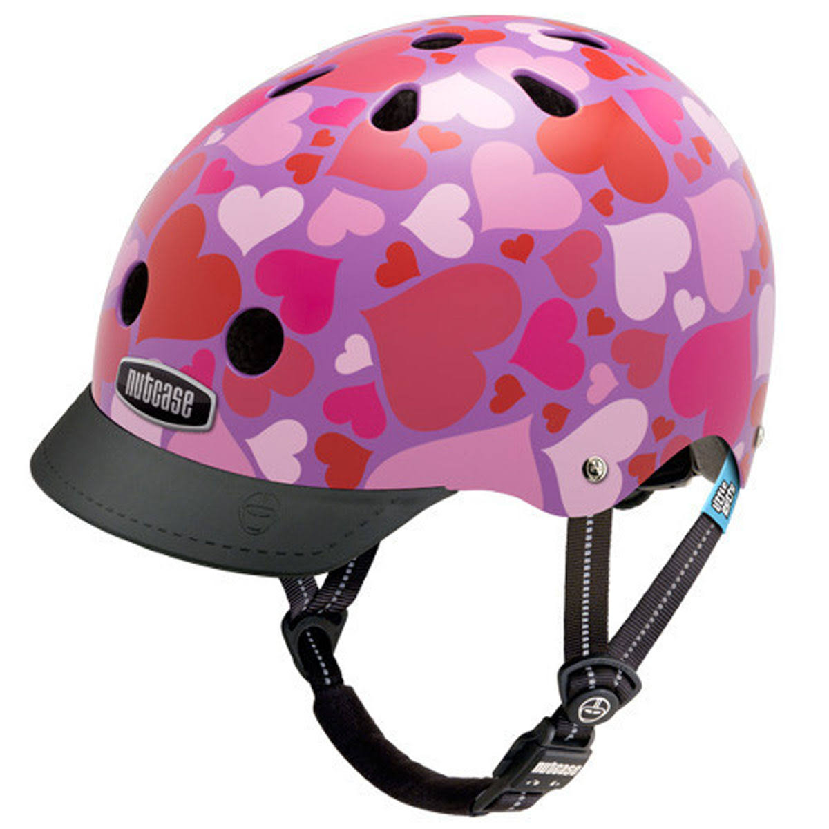 Nutcase Little Nutty Helmet: Lotsa Love - Xs