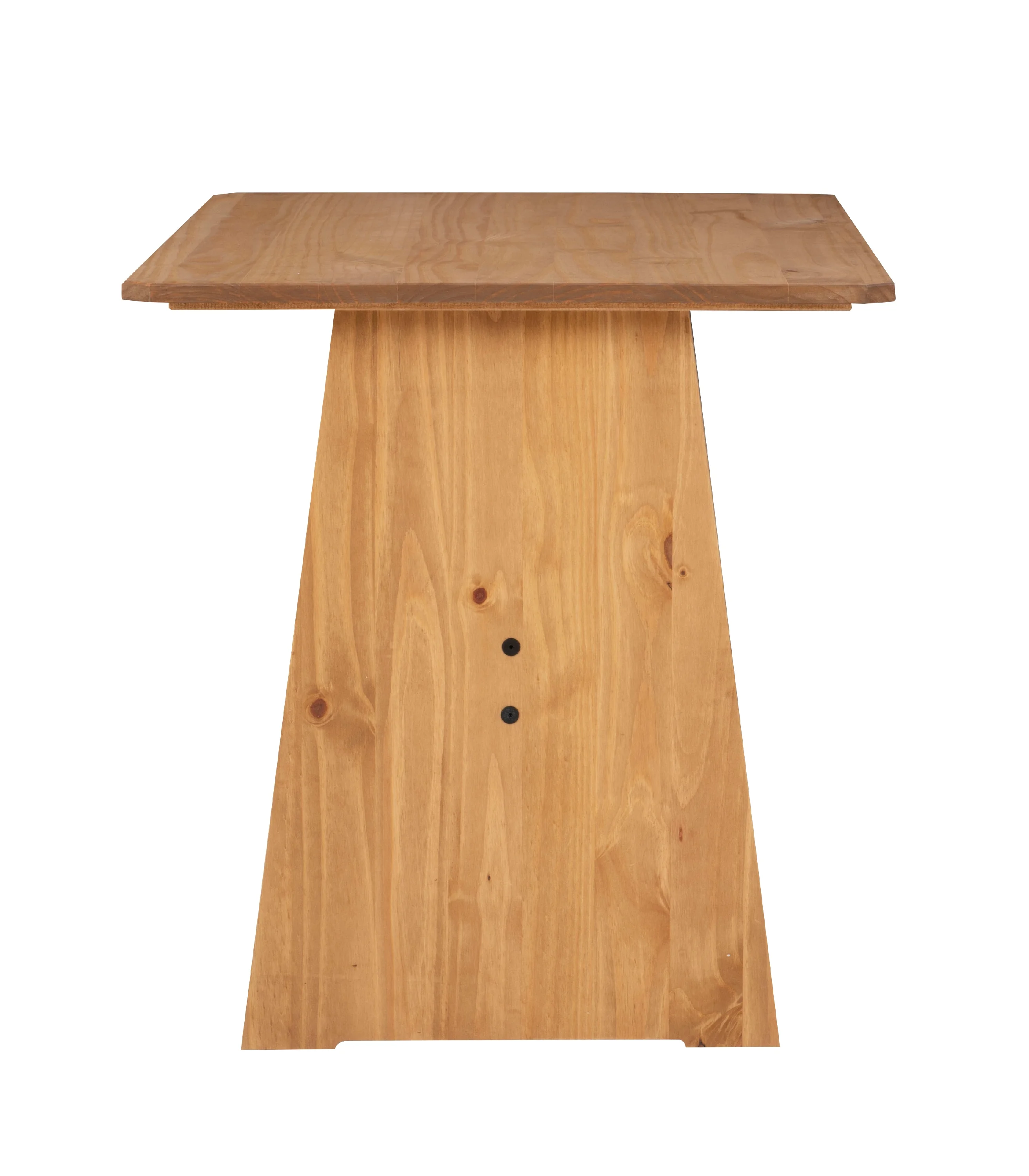 Linon Wickford Corner Dining Breakfast Nook Set with Storage, Table, and Bench, Seats 5-6, Natural Finish