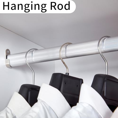 WRR 74" Bedroom Armoire Wardrobe Closet Cabinet with Drawers,3 Doors Wooden Wardrobe Closet with 2 Drawers & Hanging Rod Wooden Closet Cabinet for Large Capacity, Tall Wardrobe Storage Cabinet White