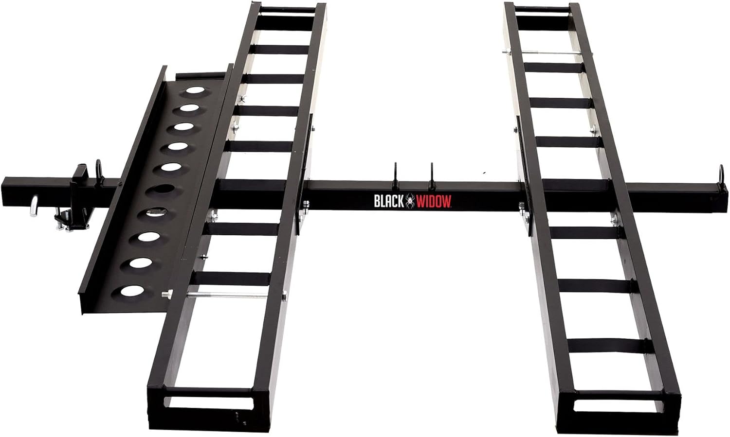 Black Widow Pro Black Anodized Aluminum Double Dirt Bike Carrier - 600 lb. Capacity