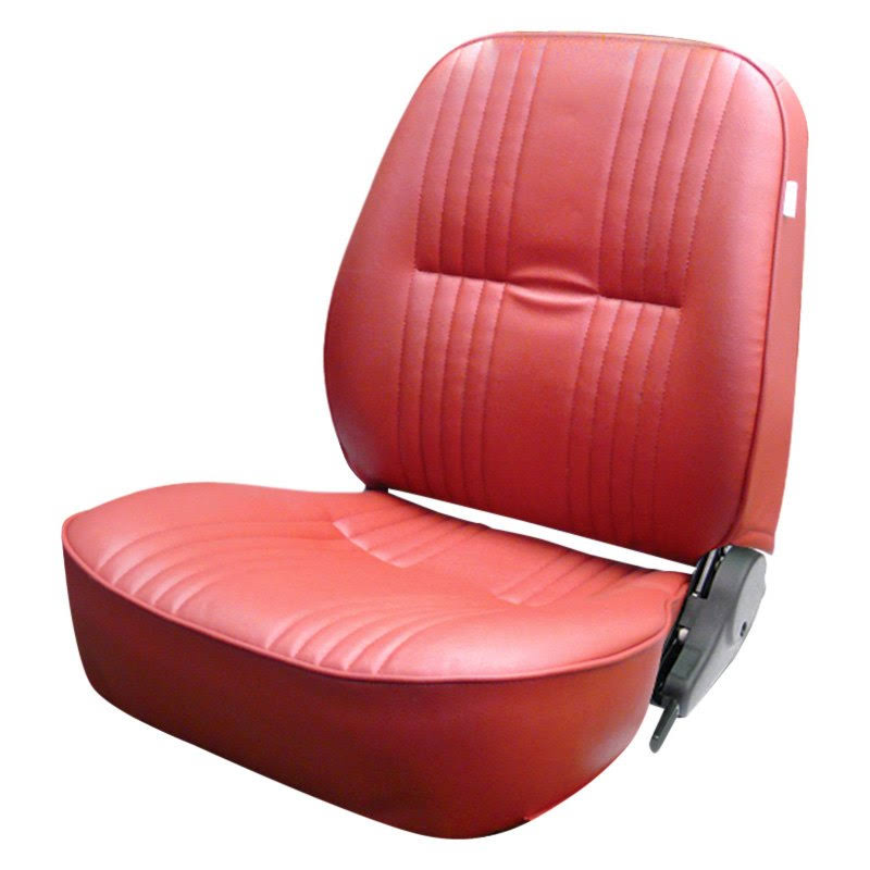 Procar 80-1400-58R Pro-90 Passenger Side Lowback Red Vinyl Sport Seat