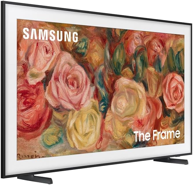 Samsung QN55LS03DAFXZA 55 inch The Frame QLED 4K Smart TV 2024 Bundle with 2 YR CPS Enhanced Protection Pack