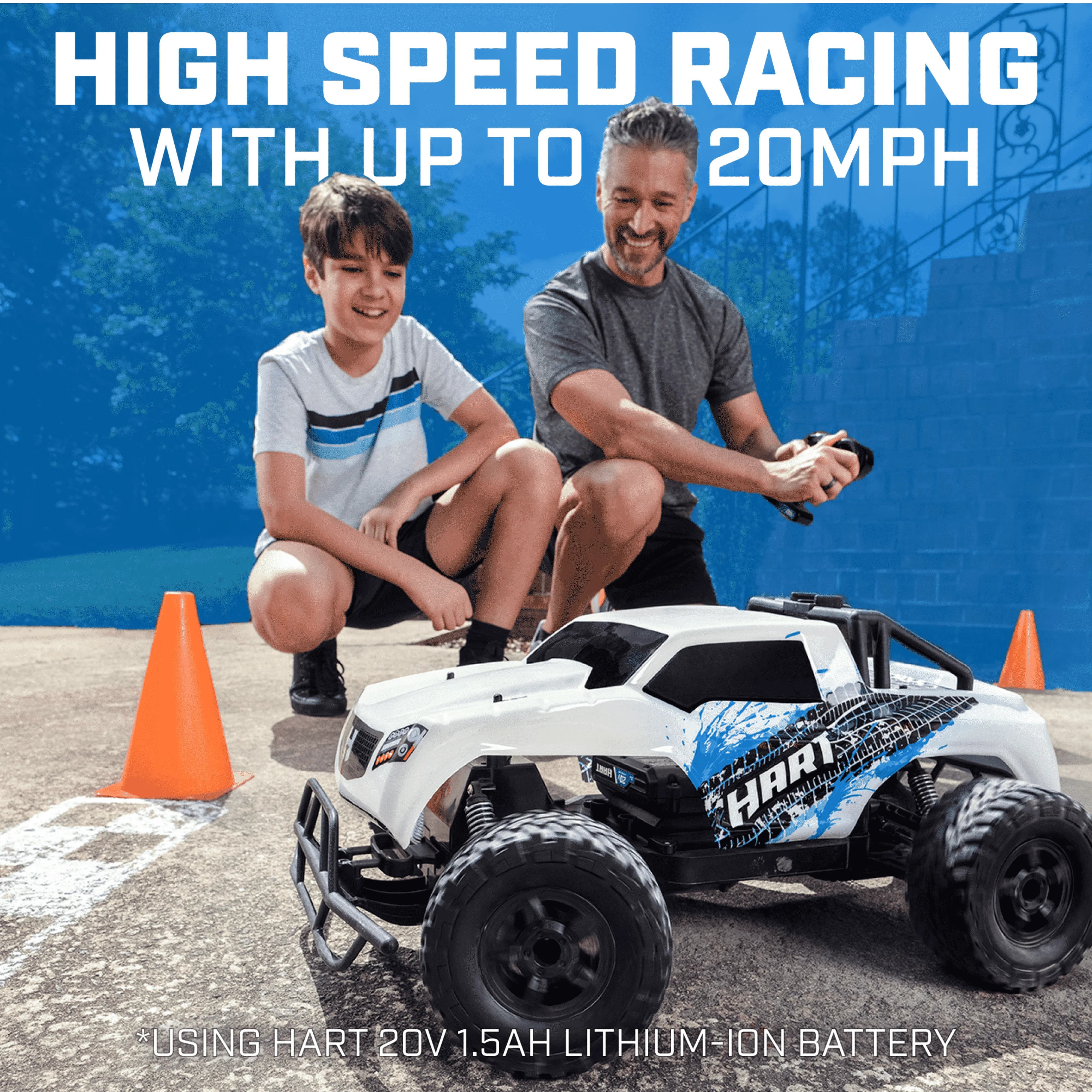 HART 20-Volt RC Truck (Battery Not Included)
