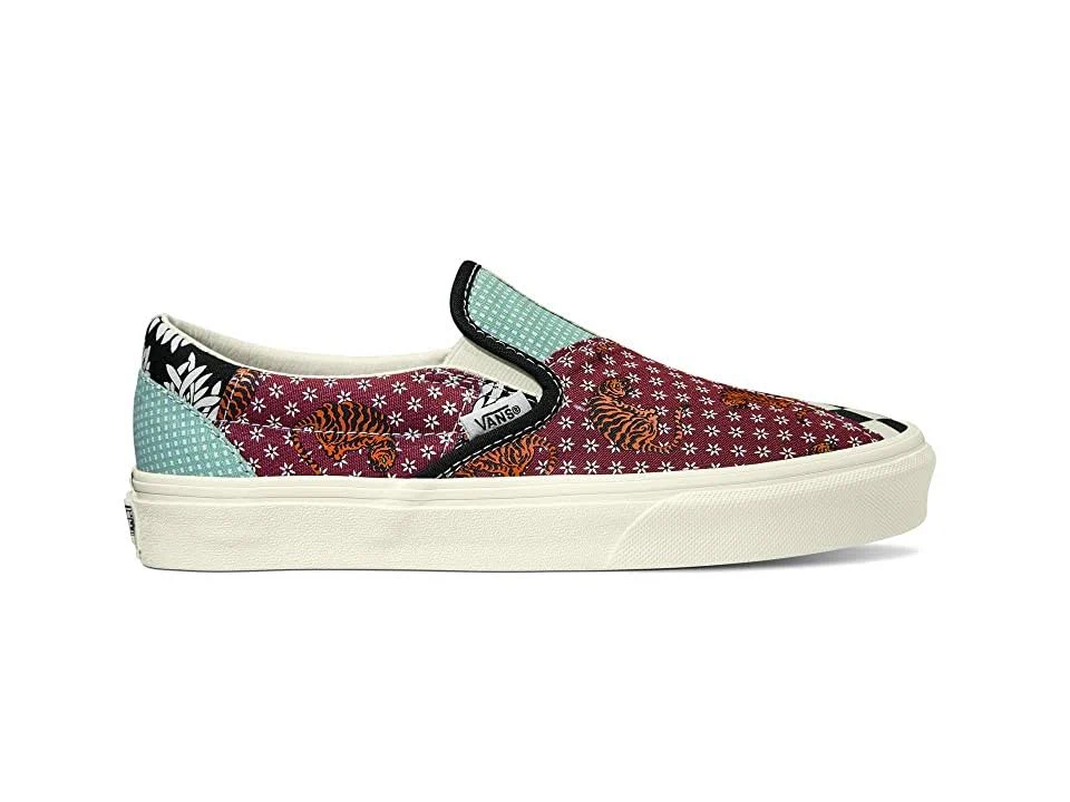 Vans Tiger Patchwork Classic Slip-On (Black/True White)