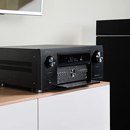 Denon AVR-X8500HA 13.2 Channel (150 W/Ch) Receiver for Home Theater, Advanced 8K Upscaling, Supports Dolby Atmos, DTS:X, IMAX Enhanced, Auro 3D & more, Built-in HEOS, Amazon Alexa Voice Control