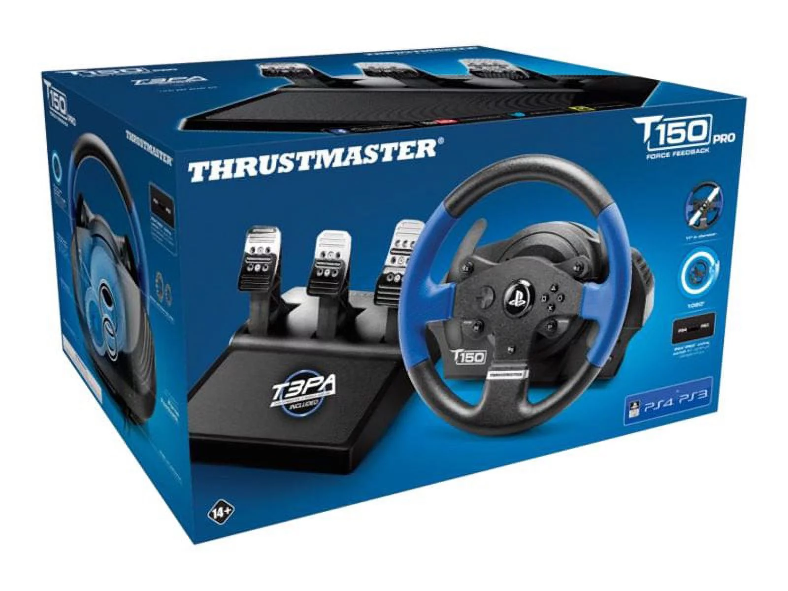 Thrustmaster 4169084 T150 Pro Racing Wheel with T3PA Pedal Set