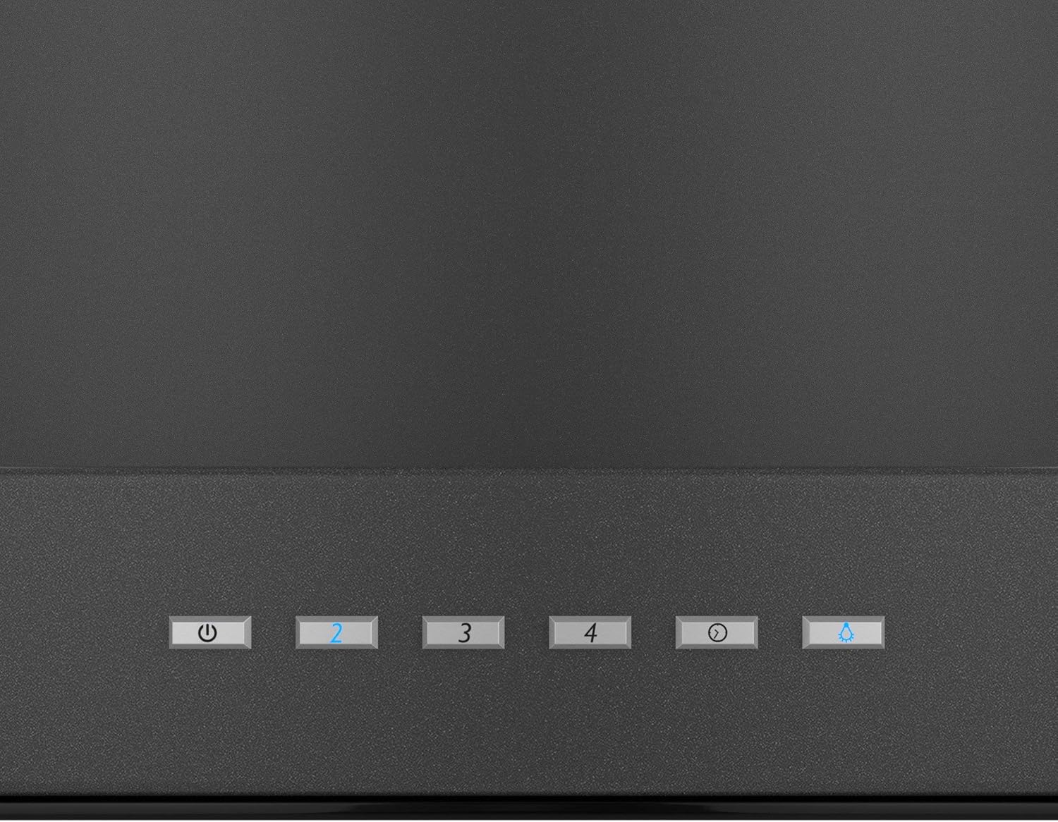 Futuro Futuro Range Hood 36" 940-CFM | Viale Black | Island-Mount Stainless Steel Vent Hood | Modern Italian Exhaust Hood | LED, Ultra-Quiet with Blower