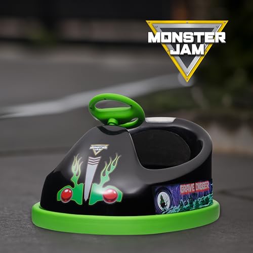 Bluey Bumper Car for Kids, 2 Speed Electric Bumper Car Vehicle, Toddler Bumper Car with Remote Control and 360 Degree Turning, 6V Motor, LED Lights, Gifts for Toddlers