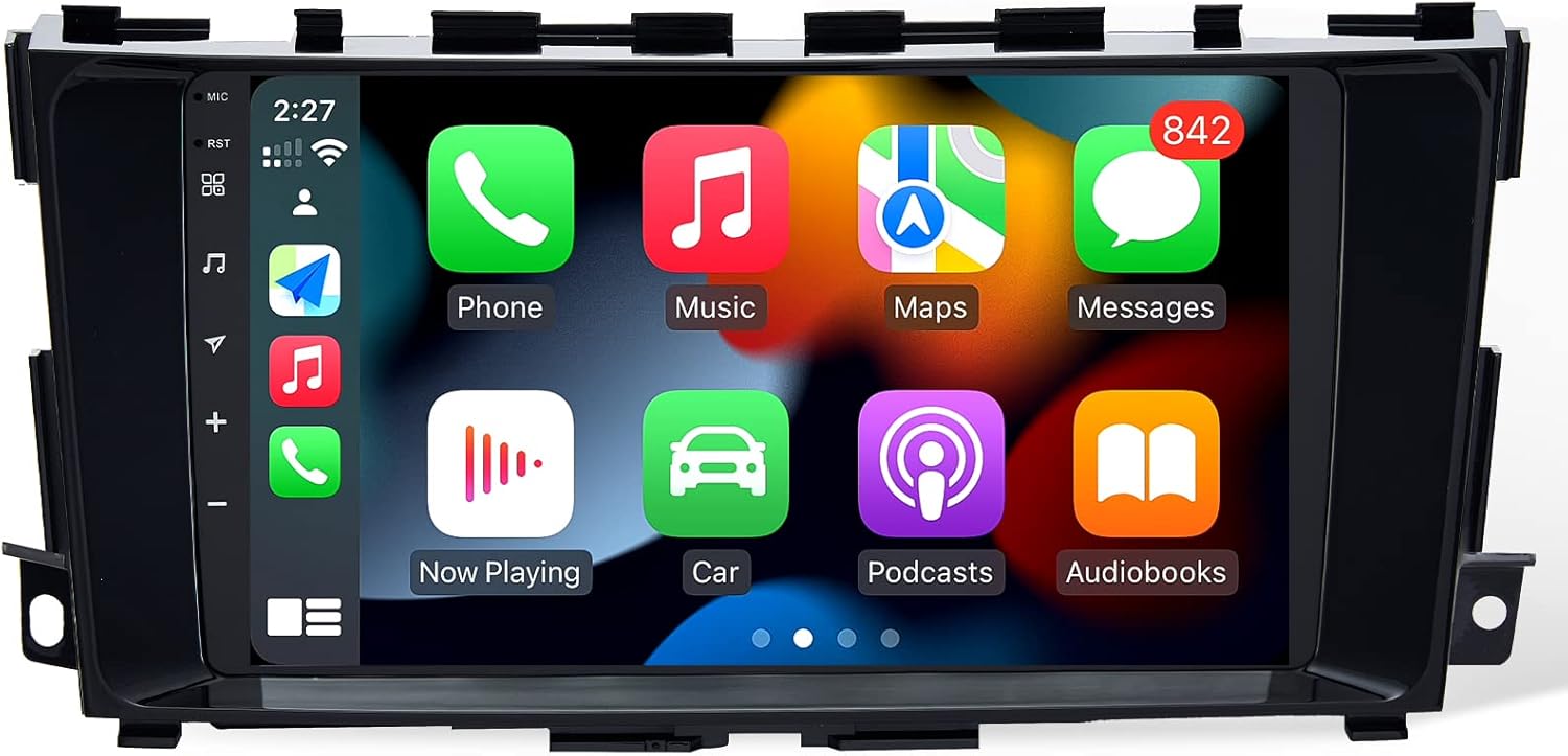 Dasaita 9 Inch Android Head Unit for Nissan Teana Altima 2014 2015 2016 2017 2018 Bluetooth Car Stereo with Navigation Carplay Android Auto DSP Radio
