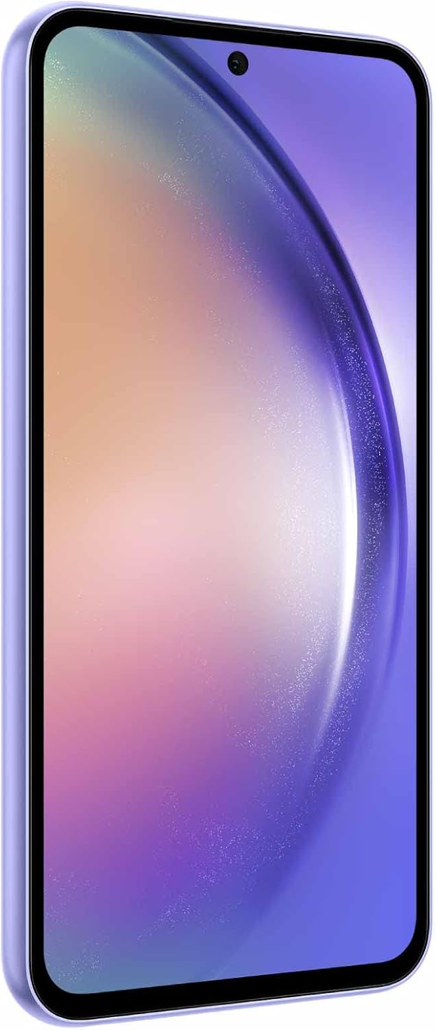 SAMSUNG Galaxy A54 5G A Series Cell Phone, Factory Unlocked Android Smartphone, 128GB w/ 6.4” Fluid Display Screen, Hi Res Camera, Long Battery Life, Refined Design, US Version, 2023, Awesome Violet
