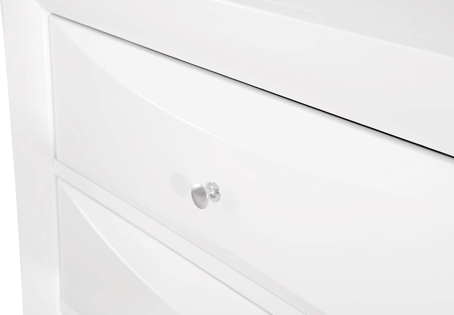 Glory Furniture Marilla 5 Drawer Chest in White
