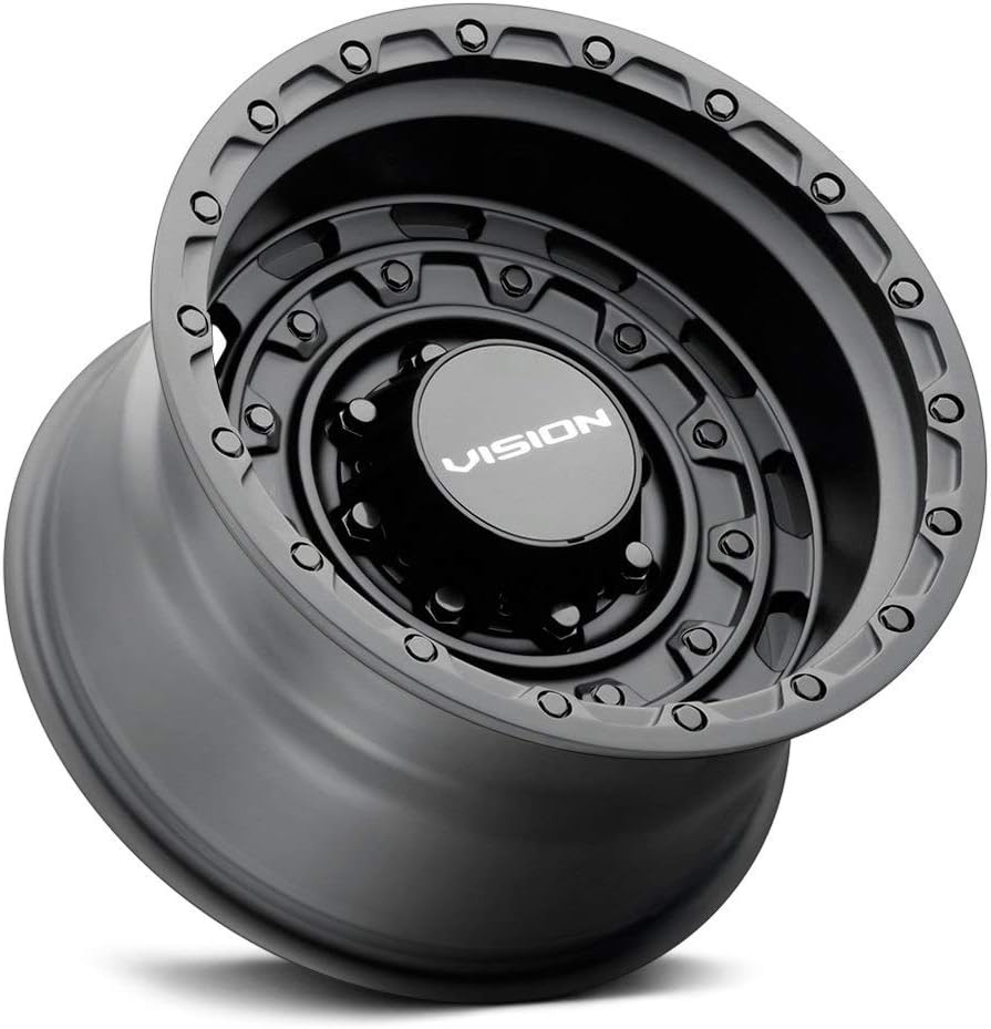 Vision 403 TACTICAL Custom Wheel - 20x9.5, -18 Offset, 5x127 Bolt Pattern, 78.1mm Hub - Satin Black Rim