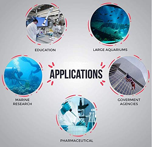 Commercial Grade Reverse Osmosis + Deionization (RO/DI) Water Filtration System - 300-800 GPD - 0 TDS Booster Pumps
